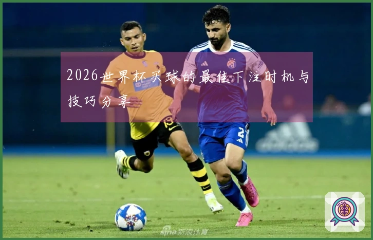 2026世界杯买球的最佳下注时机与技巧分享